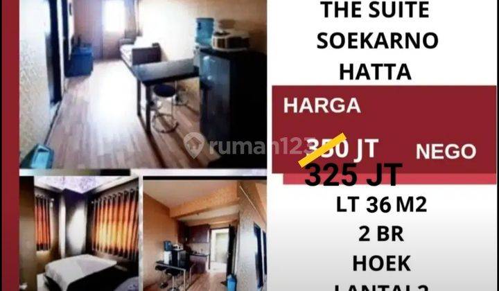 Dijual Cepat BU  Apartemen Metro Suites Soekarno Hatta Bandung 
 1