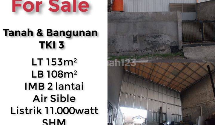 Dijual Tanah & Bangunan TKI 3 Bandung  1