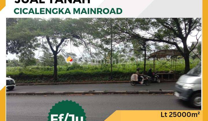 Dijual Tanah Cicalengka Mainroad Bandung  1