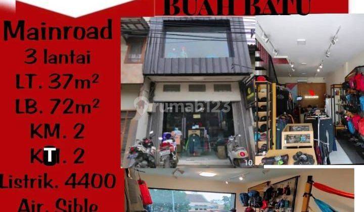 Dijual Cepat Ruko Di Buah Batu Bandung  1