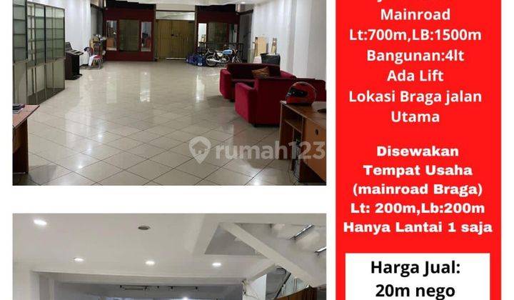 Dijual Tempat Usaha Di Braga Bandung  1