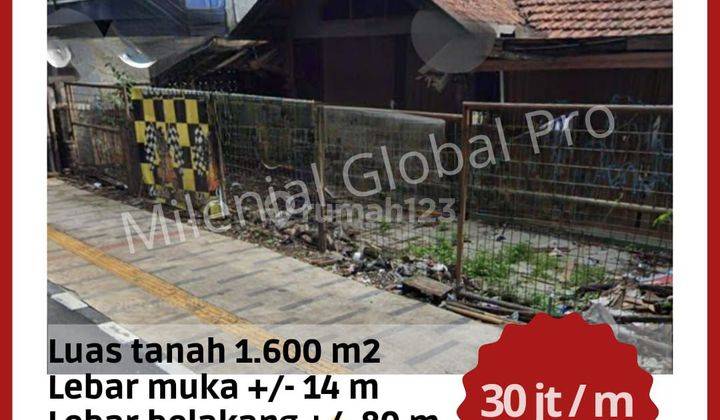 Dijual Cepat Tanah Di  Jl. Cihampelas Bandung  1