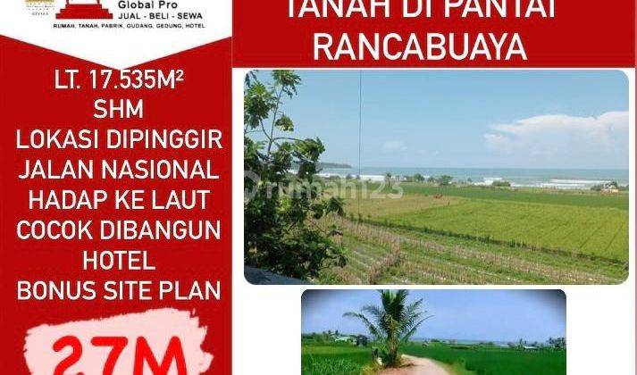 Dijual Tanah Di Pantai Rancabuaya Bandung  1