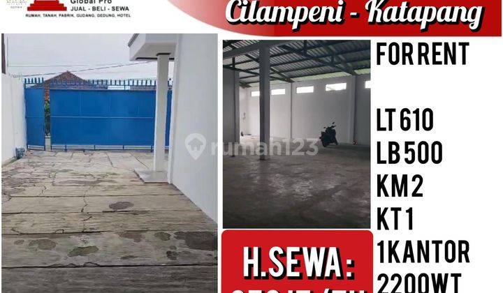 Disewakan Gudang Di Cilampeni Katapang Bandung  1