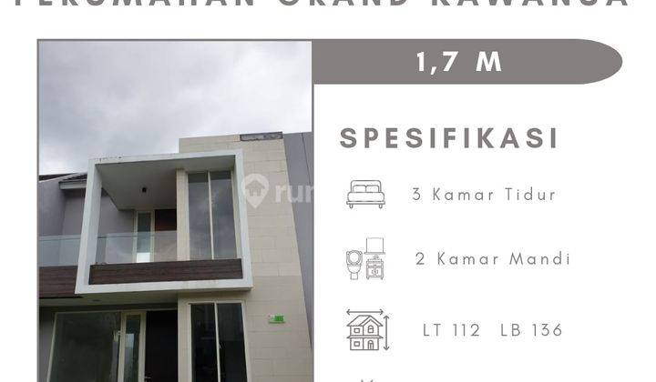 Rumah Kompleks Perumahan Grand Kawanua Manado 2