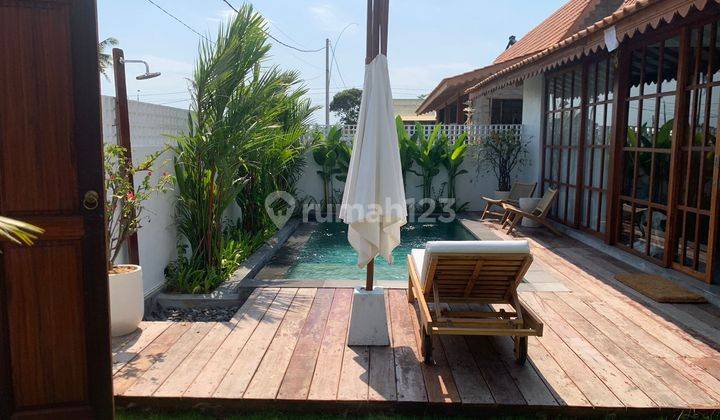For Rent New Villa 2BR at Seseh beach  west Canggu 1