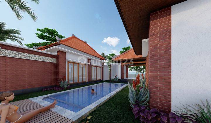 For Rent New Villa 3BR  Unfurnished At Cemagi beach 1