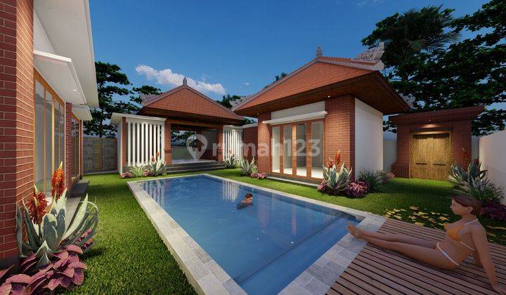 For Rent New Villa 3BR  Unfurnished At Cemagi beach 2