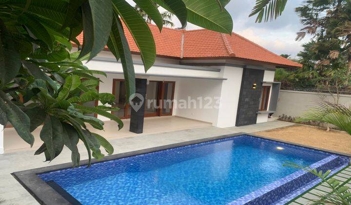 New Villa 3BR at Canggu Bali Semi Furnished