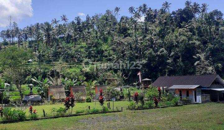 Tanah karangasem los Sungai View Gunung Sawah 2