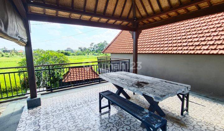 Di Jual Rumah semi Villa View sawah dan gunung Ubud Selatan 2