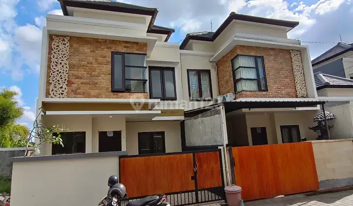 disewakan rumah lt2 di kawasan perumahan cluster di gatsu barat - denpasar barat  2