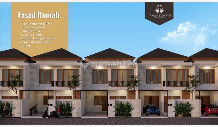 Dijual Rumah Indent Di Kawasan Penatih - Denpasar Timur 1