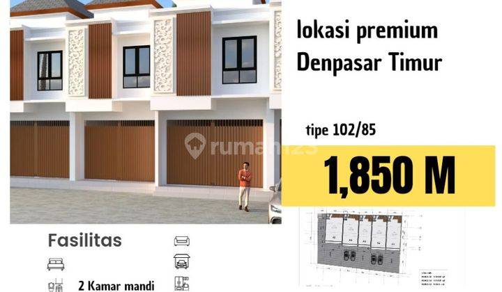 Cheap Shophouse Denpasar Strategic Location Very Promising Investment North Denpasar 2