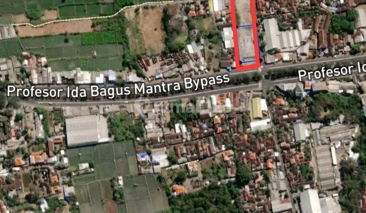 Tanah Premium Disewakan Jangka Panjang Di Bypass Ida Bagus Mantra  1