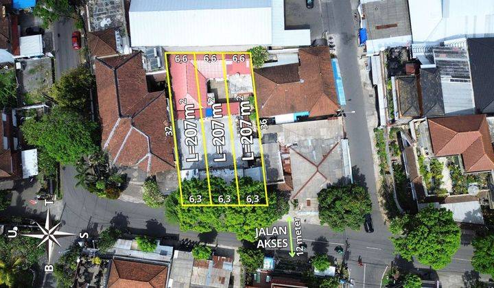 Tanah Murah Akses Premium Gatot Subroto Barat Jalan Pidada 2