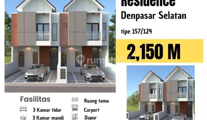 Cheap Scandinavian Style Houses in South Denpasar 2