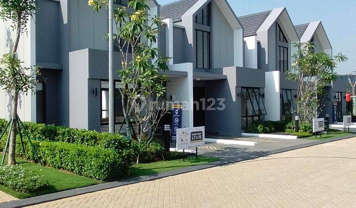 Rumah Cluster Baru Paramount Petals Dengan Akses Tol Langsung 1