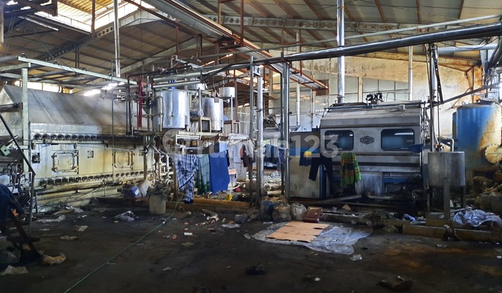 Jual Tanah ex pbrik pusat kota di raya cibeureum 4