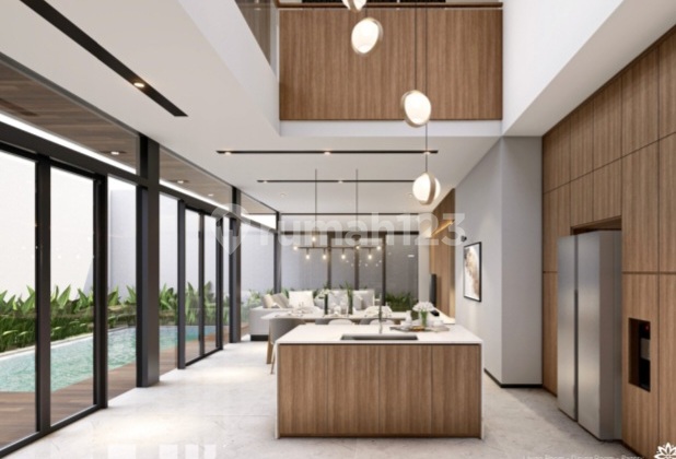 Rumah Furnish Amat Bagus Minimalis Modern Dg Pool Design Oleh Arsitek Ternama