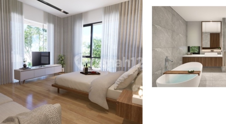 Rumah Furnish Amat Bagus Minimalis Modern Dg Pool Design Oleh Arsitek Ternama 2