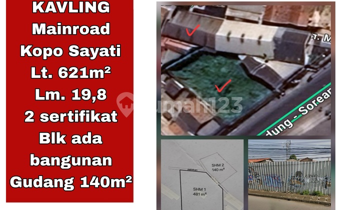 Cheap Land For Rent On Mainroad Kopo Sayati, Strategic and Busy Cheap Land For Rent On Mainroad Kopo Sayati, Strategic and Busy