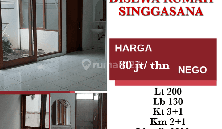 Disewa Rumah tengah kota lingkungan tenang  1