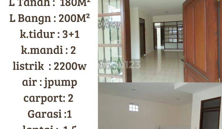 Rumah 1.5 Lantai, Sudah Renov, Di Tki 2 ( Nf ) 1