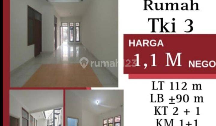 Sale rumah tki 3 siap huni  1