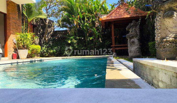 3 Bedroom VILLA fully furnished With Rice fields view in BERAWA CANGGU  1