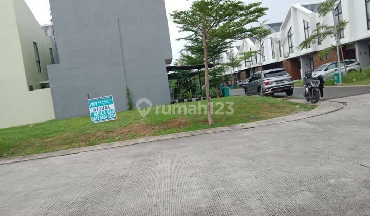 Tanah kavling Boulevard siap bangun,terjaga keamanan 24jam 2