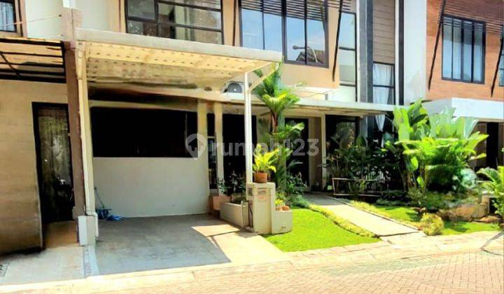 Rumah Siap Huni Depan Taman Di Discovery Bintaro Jaya  Sektor 9 2