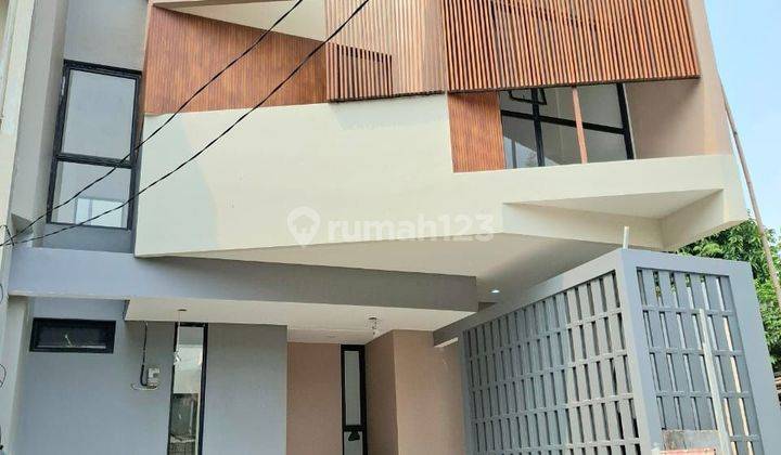 Dijual Rumah Minimalis Tropis Proses Bangun Di Bintaro Sektor 9 1