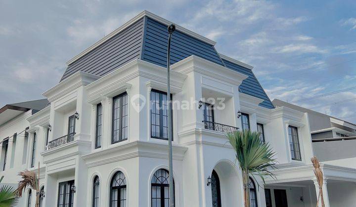 Dijual Rumah Brand New Design American Classic Kebayoran Bintaro 1