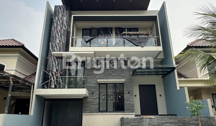 RUMAH BARU MINIMALIS SPLIT LEVEL CITRALAND DEKAT GRAHA DAN PAKUWON INDAH