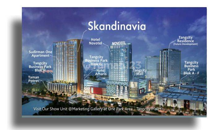 Apartemen Skandinavia Fasilitas Lengkap Selangkah Ke Tang City 1