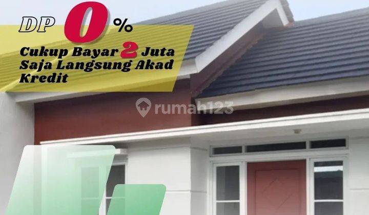 Rumah siap huni DP 0% Cukup Boking 2 Juta All in Lokasi Strategis 1