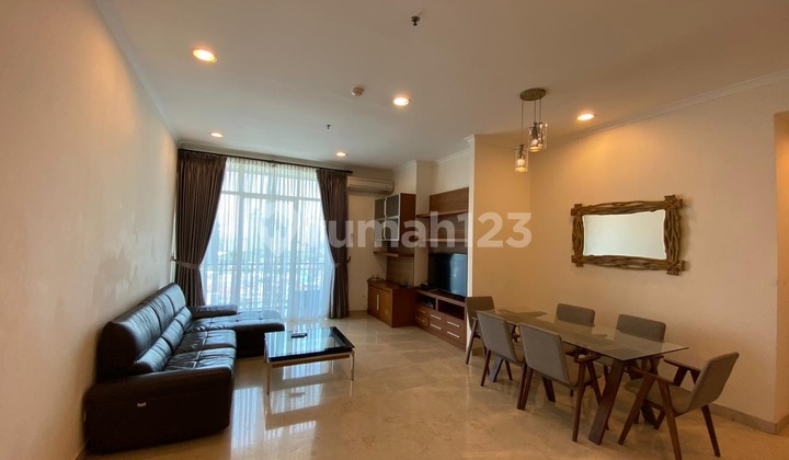 Apartemen Senayan Residence, 3Br Fully Furnish, Unblock City View