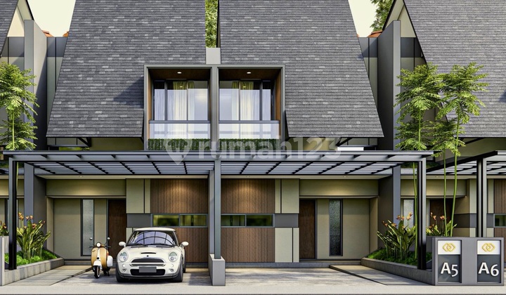 Rumah Mewah 2 Lantai Cluster De Ghania Tembalang 1