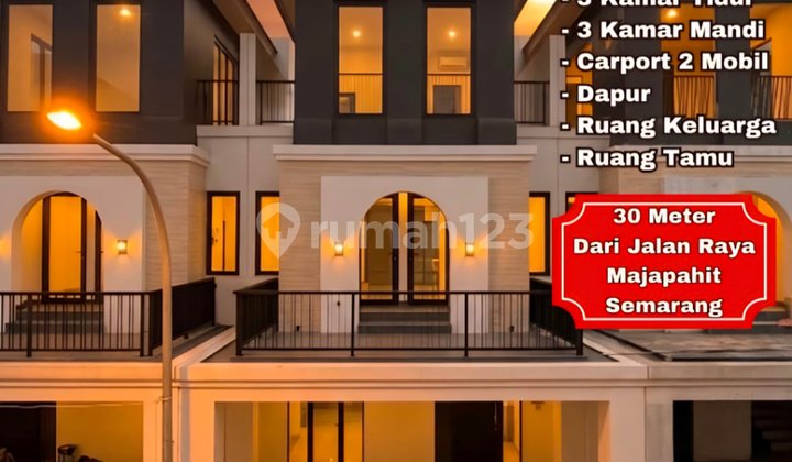Dijual Rumah 3 Lantai De Villa Majapahit Semarang