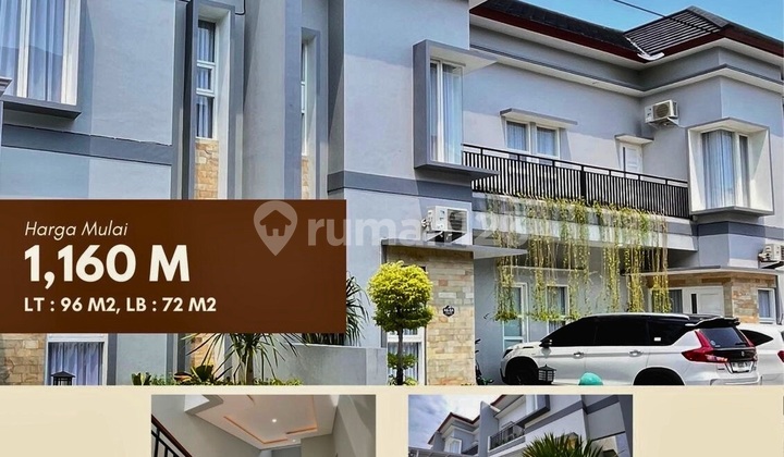 Dijual Rumah Mewah 2 Lantai Strategis Pinggir Jalan Raya 1