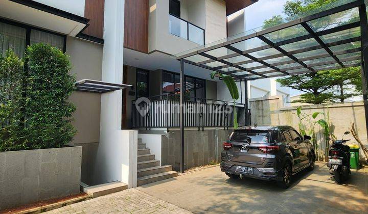 Rumah Town House Minimalis Modern Ampera Kemang 1