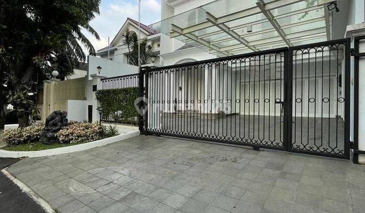 Rumah Mewah American Classic Lingkungan Elit Kebayoran Baru 1