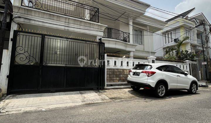 Rumah Mewah Amercian Classic Lingkungan Elit Tenang Tebet  2