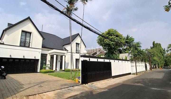 Rumah Mewah American Classic Lingkungan Elit Kemang Jaksel 1