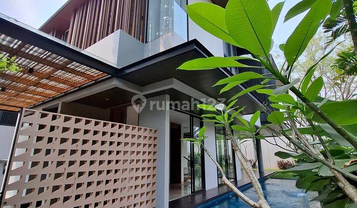 Rumah Mewah Brand New Modern Tropical Kemang Jaksel 1