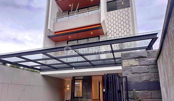 Rumah Brand New Design Minimalis Modern Kemang Ampera 2