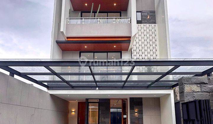 Rumah Brand New Design Minimalis Modern Kemang Ampera 1