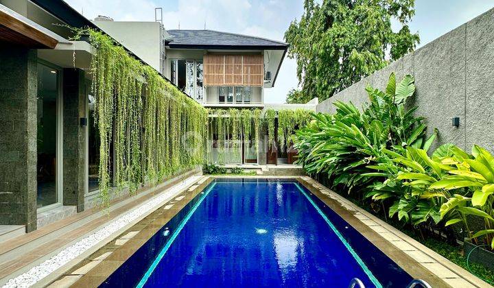 Rumah Brand New Tropical Modern House Bintaro Jaksel 1