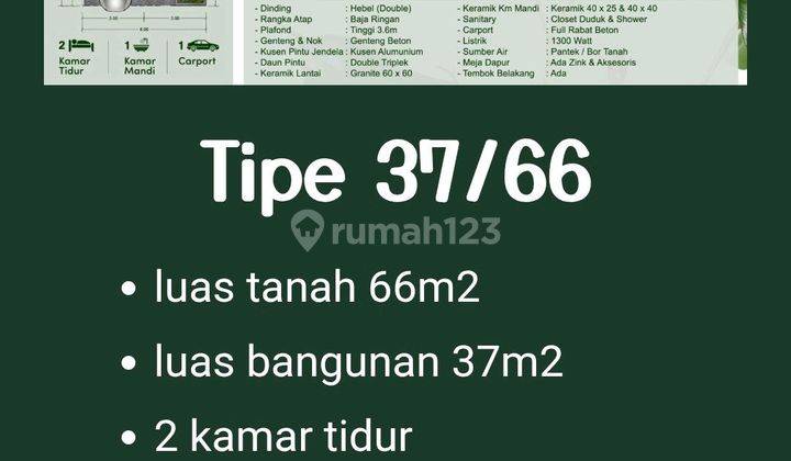Shm Murah Jalan Luas Bisa 4 Mobil Dekat Stasiun Kereta Rumah Baru 1
